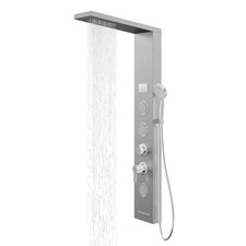 Colonna Doccia Shine Acciaio 4