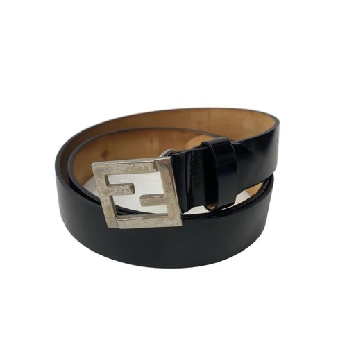 Fendi cintura pelle - fendi, nera