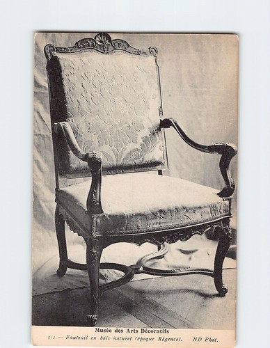 Cartolina poltrona legno - in,