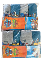 Paw Patrol Intimo per Ragazzo - Confezione da 2x4 con Motivi Boxer Taglia 122/128
