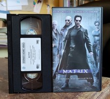 MATRIX Keanu Reeves Film VHS PAL Italia 1999 RARA Warner Leggere Descrizione