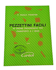 Pezzettini Facili F. Paolo Frontini 6 Spartiti per Pianoforte a 4 Mani 1987