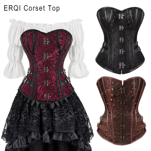 Corsetto steampunk donna