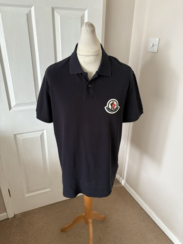 Polo uomo nera moncler - uomo,