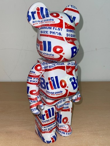 Figura bearbrick andy warhol - andy,