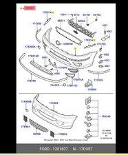 Paraurti bumper anteriore - paraurti, ford