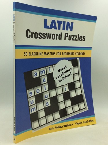 Latin crossword puzzles 1999 - latin,