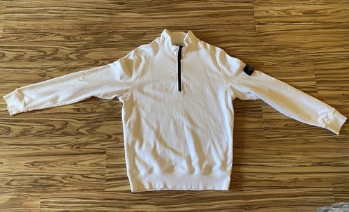 Felpa mezza zip stone - felpa,