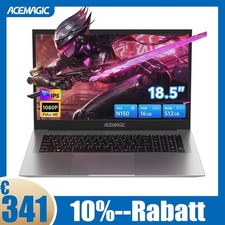 ACEMAGIC 18,5 pollici computer portatile UHD Intel N150 16 GB RAM DDR4 512 GB SSD Windows 11 PRO