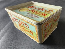 Scatola latta vintage biscotti - scatola,