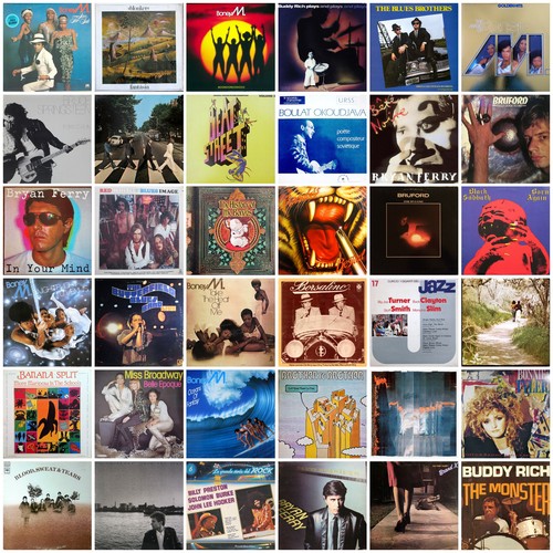 Various vinyl records - various,