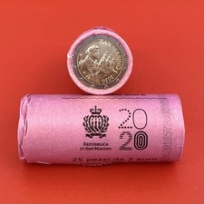 Rotolo 25 x 2 euro moneta