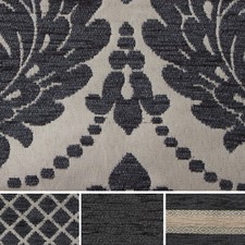 Tessuto Tappezzeria Arredo Casa Grigio Jacquard Ciniglia Divano Poltrona H 280 C