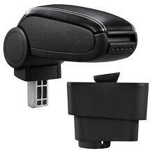 Bracciolo Centrale Pelle Nero