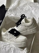 SMFK Board Shoes 2025 Nuove, Retro Pelle Casual Scarpe Platform per Donna