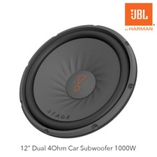 JBL STAGE 122D - 12" Doppio Subwoofer Auto 4 Ohm 1000W 