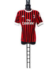 MAGLIA MILAN Vintage Ibrahimovic, Thiago Silva 2011-12 no MATCH WORN home M