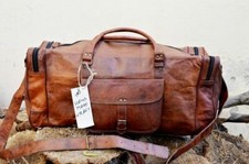 Borsone vintage in pelle con