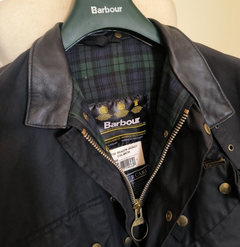 Barbour beacon giacca cerata - barbour,