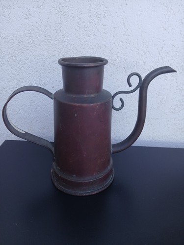 Vecchia oliera bricco rame - oliera,