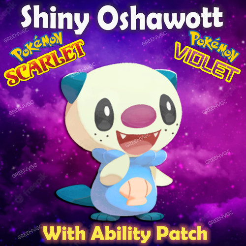 Uovo shiny oshawott - oshawott, o