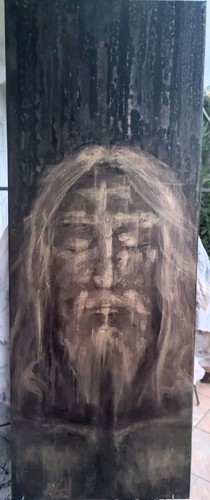 Arte sacra uomo della sindone - sacra,