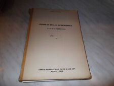 CARLO MIRANDA LEZIONI DI