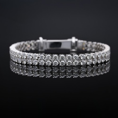 Bracciale tennis diamanti - bracciale,