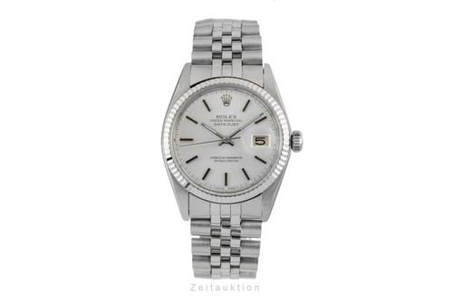 Rolex datejust silver dial - silver,