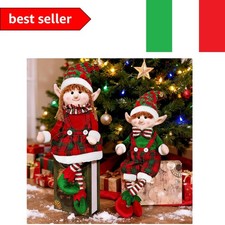 Coppia di Elfo di Natale con