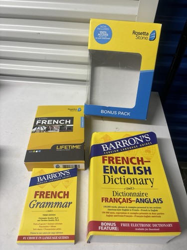 Rosetta stone learn french - stone,