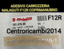 ADESIVO CARENA MALAGUTI F12R ORIGINALE CARROZZERIA COLORE ARGENTO PER CRUSCOTTO 