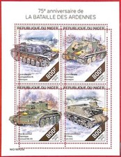 A4379 - NIGER - ERRORE ERRATO, foglio miniatura: 2019, treni a vapore, locomotive