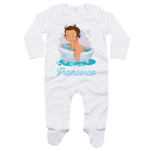 Tutina neonato personalizzata