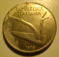 MONETA 10 LIRE - 1979 -