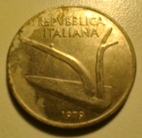 Moneta lire 1979 - -,