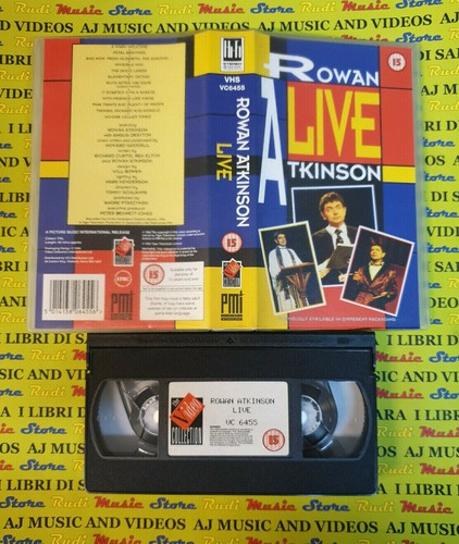 Vhs film rowan atkinson - rowan,