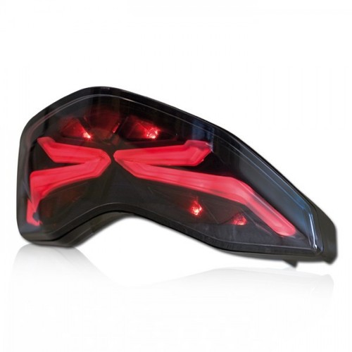 Fanale posteriore led nero - led,