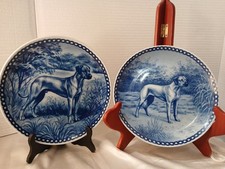 Set di 2 Rhodesian Ridgeback - Dog Plate piastra originale per cani made in Denmark 