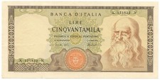 50000 LIRE BANCA D'ITALIA