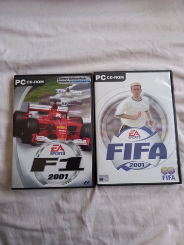 Disco rom fifa 2001 con - cd/rom, pc