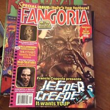 FANGORIA N°206 2001 HORROR HALLOWEEN MAGAZINE JEEPERS CREEPERS 