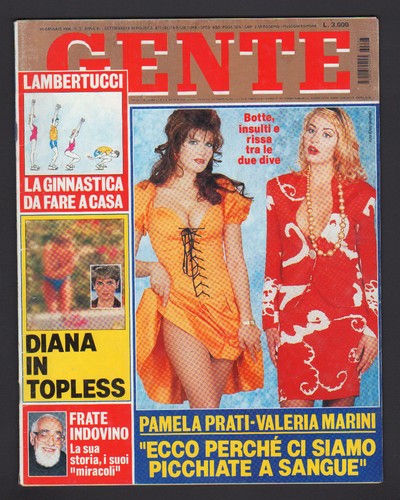 Gente 1996 valeria marini - gente,