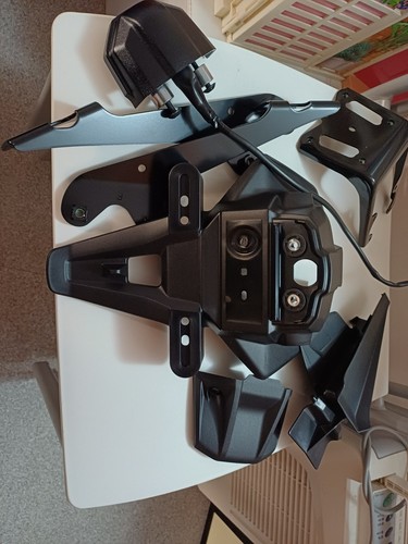 Kit porta targa - targa, originale
