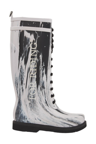 Stivali stringati off - stringati, off-white