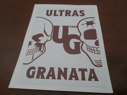 Adesivo sticker ultras granata - sticker,
