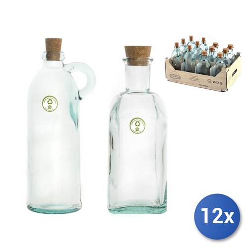 12x bottiglie vetro - 12x,