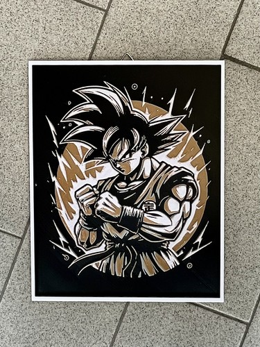 Quadretto dragon ball - ball, 16x20