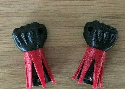 Poings goldorak 13cm - poings,
