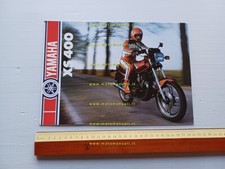 Yamaha XS 400 1982 depliant moto originale italiano
